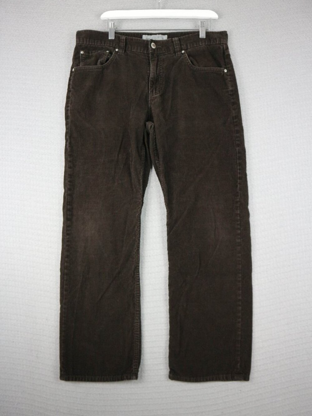 WindRiver Corduroy Chocolate Brown Straight Cut Pants 34x30